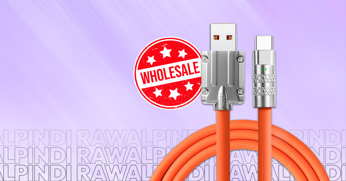 Amio Light Android Cables available at wholesale rates on Saddar App for bulk buyers in Rawalpindi.