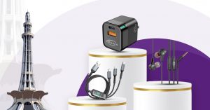 Retailers in Lahore using Saddar App to browse wholesale mobile accessories.